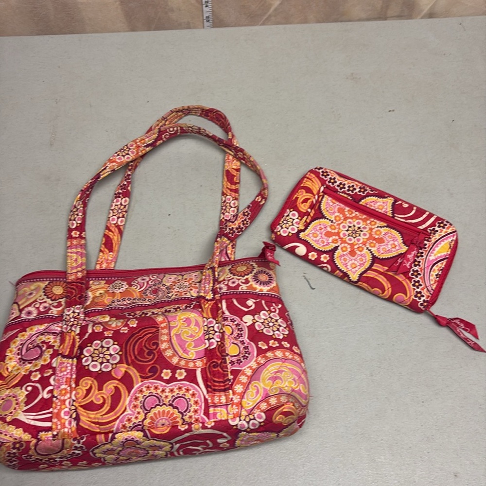 Vera Bradley purse/wallet combo